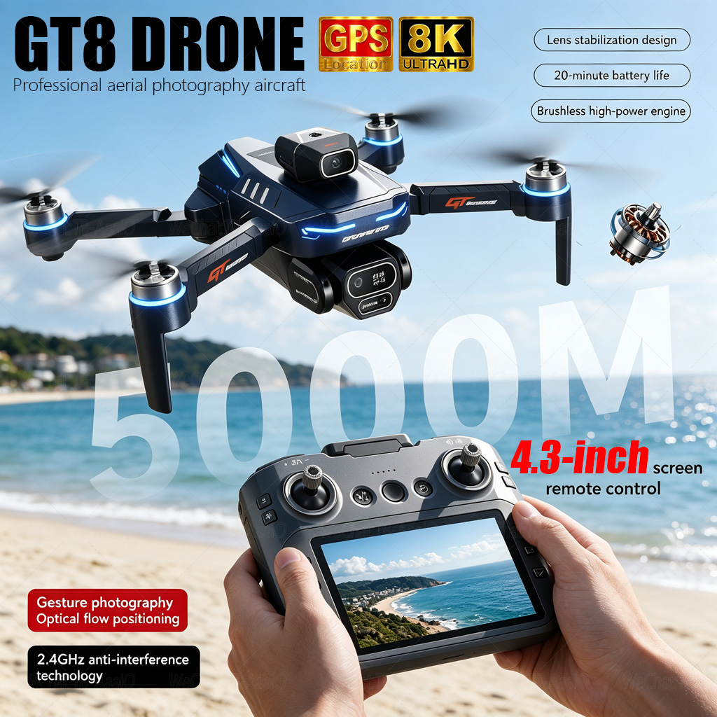 Drone Mapping - NUOVO Drone RC GT8 HD 4K
