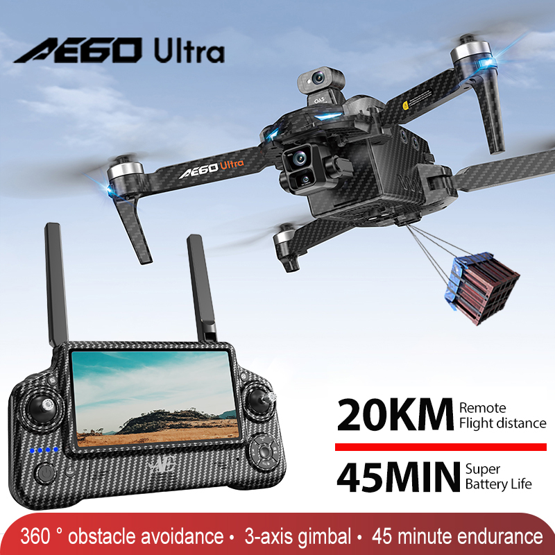 Drone Aerial Photography - AE60 GPS Drone Professionale 8K Fotocamera