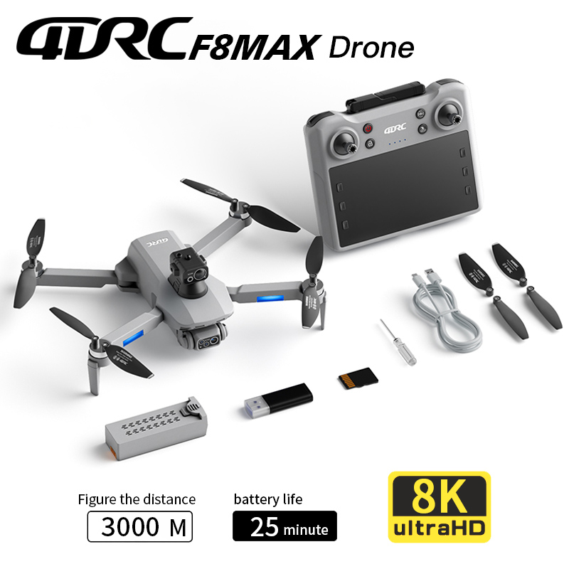 Drone Aerial Photography - F8 MAX GPS Drone Professionale 8K