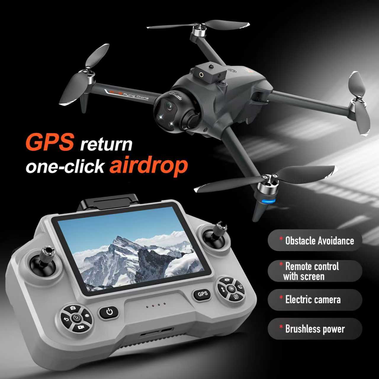 Drone Thermal Imaging - Drone Quadricottero FPV GPS YL059 con