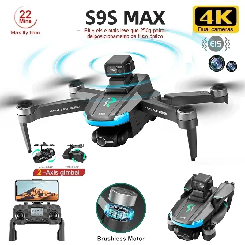 NUOVO S9S MAX MINI Drone 4K 2  - Drone Aerial Photography recensione e prezzo