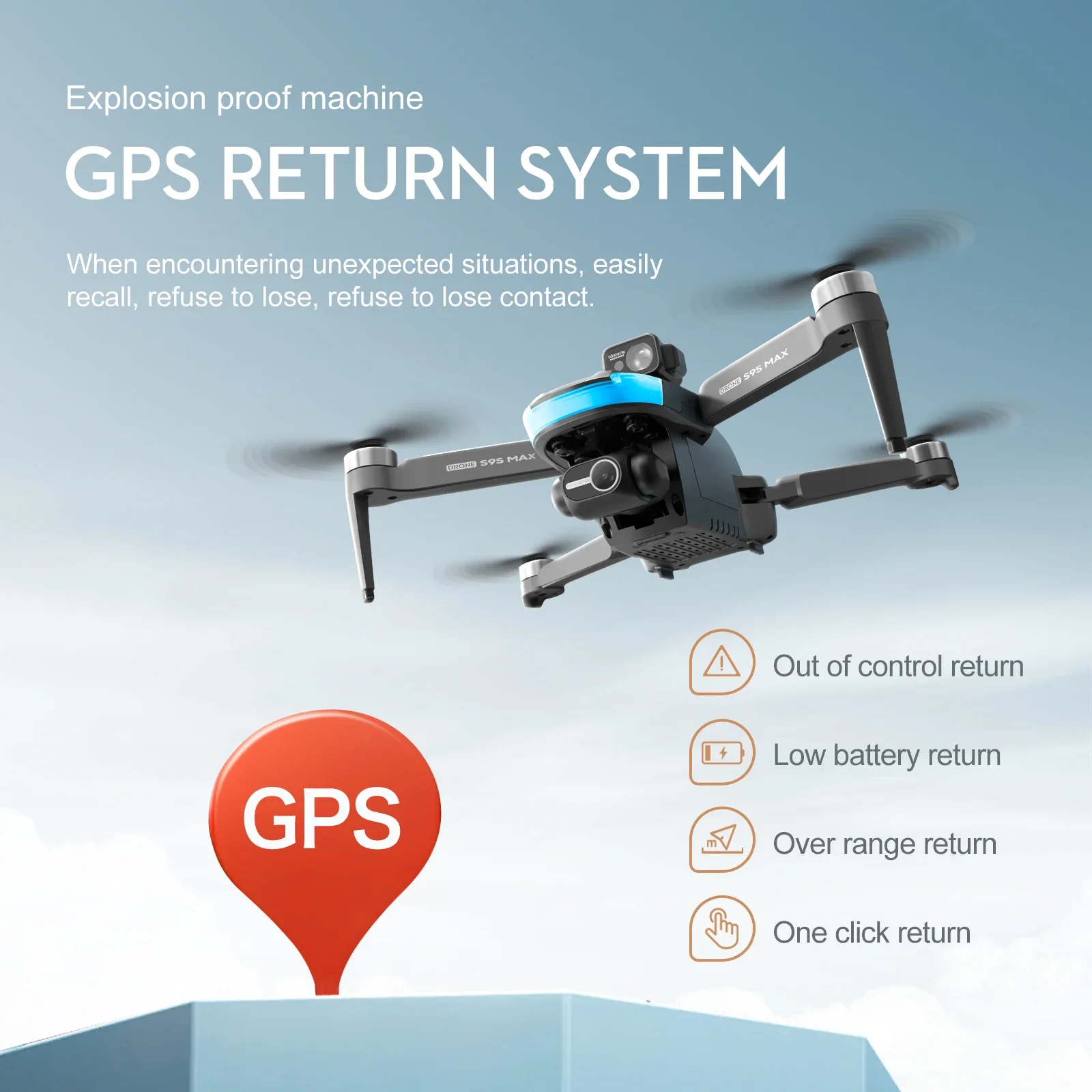 NUOVO S9S MAX MINI Drone 4K 2  - Drone Aerial Photography recensione e prezzo