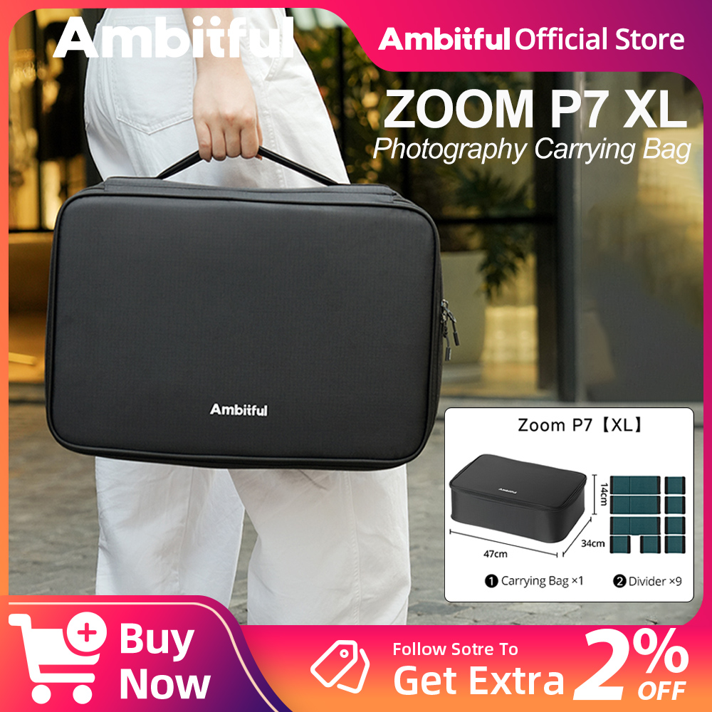 Ambitful ZOOM P7II XL Borsa da - Drone Aerial Photography recensione e prezzo
